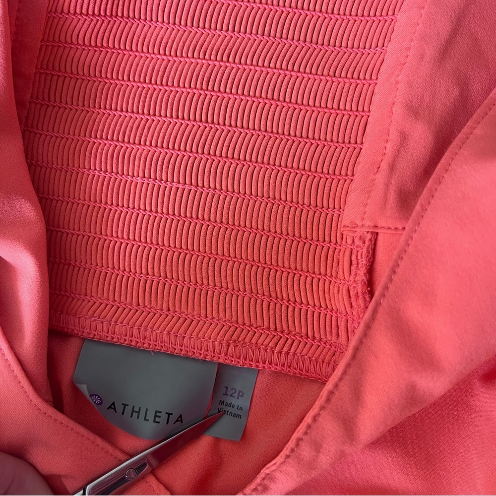 Athleta Pack Everywhere Dress 2 Light Coral Sunset - Picture 5 of 7
